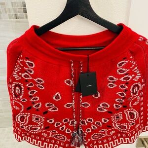 Alanui Men’s Bandana Piqué shorts